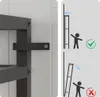 Unho Multifunktionales Standregal Braun aus MDF und Metall Produktbild-Vorschau 10