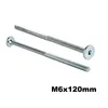 Flachkopfschrauben M6 Möbelschrauben Möbelverbinder 120mm Produktbild-Vorschau 6