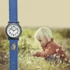 Jacques Farel Herz Öko-Kinderuhr lila/pink ORG9999 Produktbild-Vorschau 3