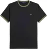 Fred Perry Ringer T-shirt Couleur Noir Voir les images du produit 9