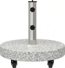 vidaXL Pied de parasol gris 45 x 45 x 45 cm en granit et Voir les images du produit 5