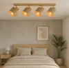 LUXOLAR - LED Deckenleuchte 4-flammig Beige/Gold E27 60W - Produktbild-Vorschau 3