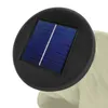 A close-up view of a solar panel on a beige object. Voir les images du produit