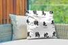MuchoWow® Outdoor Kissen - Chinesische Schriftzeichen für Produktbild-Vorschau 3