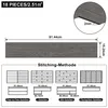 LZQ 10m² vinylové podlahy vinyl laminátové samolepiace Náhľad obrázku produktu 2