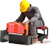TRMLBE Werkstatthocker mit Rollen Quadratisch Rollhocker Produktbild-Vorschau 3