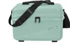 A mint-colored beauty case with a black strap and handle, shown against a white background. Anteprima dell’immagine prodotto