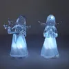 Weihnachtliche Engel-Figur 10cm aus Acryl mit Licht Produktbild-Vorschau 3