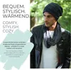 styleBREAKER warme Feinstrick Checked Beanie Mütze mit Produktbild-Vorschau 5