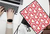 MuchoWow® Laptop Hülle 13 Zoll Linienkunst - Valentinstag - Produktbild-Vorschau 2