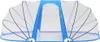 A blue and white oval pool dome tent. Náhled obrázku produktu