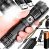 Taktická LED svítilna s baterií – Výkonná vojenská svítilna Náhled obrázku produktu 7