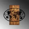 Wallity, World Map 4-M, Accessoire mural décoratif en bois, Voir les images du produit 4