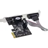 Longshine LCS-6321M, PCIe, Seriell, Männlich, Schwarz, Produktbild-Vorschau 2