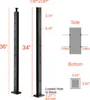 VEVOR palo per balaustra a cavo, 914x50,8x50,8 mm, palo per Anteprima dell’immagine prodotto 8