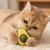 Avocado Katzenminze Spielzeug - 360° Drehbarer Catnip Ball Produktbild-Vorschau 6