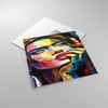 Bilder auf glas - Mädchen Gesicht - 50x50cm - Glasbilder - Produktbild-Vorschau 2