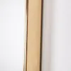 Goldener ovaler Wandspiegel 50x25 cm Produktbild-Vorschau 4