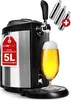 A beer dispenser with a glass of beer and CO2 cartridges. Podgląd zdjęcia produktu