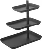 Yamazaki Etagere / Servierturm Tower - Schwarz - 3-stöckig Produktbild-Vorschau 7