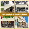 GOPLUS 4x2,5m Gelenkarmmarkise, Sonnenschutz Markise, Produktbild-Vorschau 4