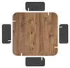 Skye Decor, konferenčný stolík Nesting (3 časti) – dub sýto Náhľad obrázku produktu 6