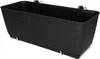 KOTARBAU® Fioriera da balcone 40x15x15cm con inserto per Anteprima dell’immagine prodotto 1