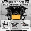 Universal Einstellbar Motorrad Kennzeichenhalter Produktbild-Vorschau 13