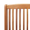 vidaXL Set da pranzo da giardino 5 pezzi in legno massiccio Anteprima dell’immagine prodotto 5