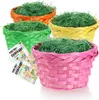 com-four® Oster Deko- & Geschenk-Set - bunte Bastkörbe, Produktbild-Vorschau 1