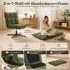 Yaheetech Bürostuhl mit breiter Sitzfläche aus Cordstoff, Produktbild-Vorschau 7