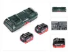 Metabo Set de base: 2x Batteries LIHD 5,5Ah + Chargeur Voir les images du produit 1
