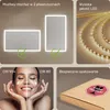 Prostokątne lustro łazienkowe z oświetleniem LED 100x70 cm, Podgląd zdjęcia produktu 4