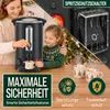 TRESKO® Glühweinkocher Schwarz 20L / 2500W Einkochautomat Produktbild-Vorschau 2