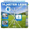 MONZANA® Kôň na oblečenie s nastaviteľnou výškou kempingový Náhľad obrázku produktu 10