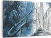 Bild auf Leinwand - Leinwandbild - 3 Teile - Saxophon Produktbild-Vorschau 1