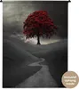 MuchoWow® Wandteppich Wandbehang Ein Schwarz-Weiß-Foto mit Produktbild-Vorschau 1