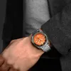 A person wearing a watch on their wrist. Podgląd zdjęcia produktu