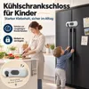 Schrankschloss Kindersicherung, 5 Stück Produktbild-Vorschau 2