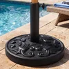 KOMFOTTEU Beton Sonnenschirmständer 12 kg rund für 38/48 mm Produktbild-Vorschau 2