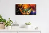 Wandbild Leinwand Bilder Wanduhr 60x30 Bild Glaskugel in Produktbild-Vorschau 3