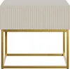 Selsey VELDIO - Nachttisch mit Schublade, Graubeige Taupe Produktbild-Vorschau 3