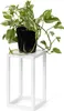 LAMO Manufaktur Portafiori in metallo bianco 28 cm | Porta Anteprima dell’immagine prodotto 1