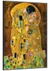 Wallario Wandbild Der Kuss von Klimt, Größe: 70,30 x 100,30 Produktbild-Vorschau 2