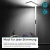 LUXULA LED Stehleuchte 100 W 4000 K neutralweiß weiß Produktbild-Vorschau 8
