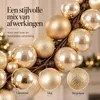 Mica Decorations Kerstslinger Goud 180 cm - Gouden Productafbeelding-voorbeeld 6