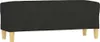 vidaXL Lavice černá 100x35x41 cm Látka Náhled obrázku produktu 1