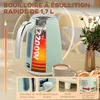 HOMCOM Ensemble bouilloire et grille-pain en inox 2200 W et Voir les images du produit 3
