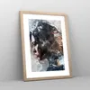 Gerahmtes Poster - Rahmen in heller Eiche - Frau Produktbild-Vorschau 8