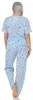 Damen Pyjama zweiteiliger Schlafanzug Pyjama-Set,  Produktbild-Vorschau 4